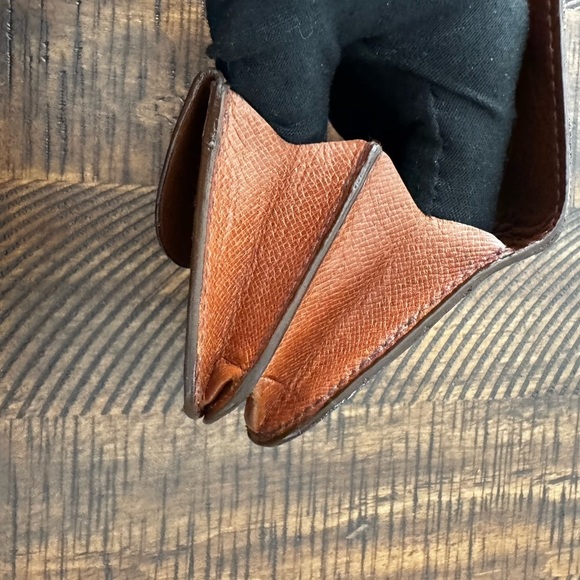 - Louis Vuitton Monogram Porte Monnaie Gousset Coin Purse wallet/ - Picture 12 of 17